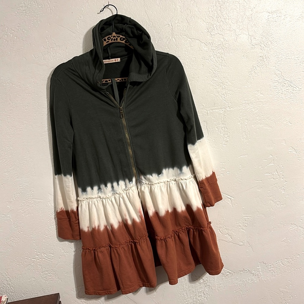Wearables Zip Front Hoodie Top or Dress